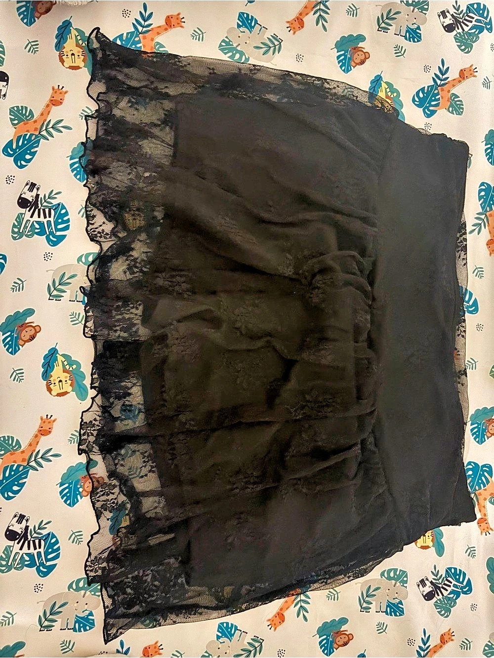 Halara Black Lace Shorts - Size XL Like New